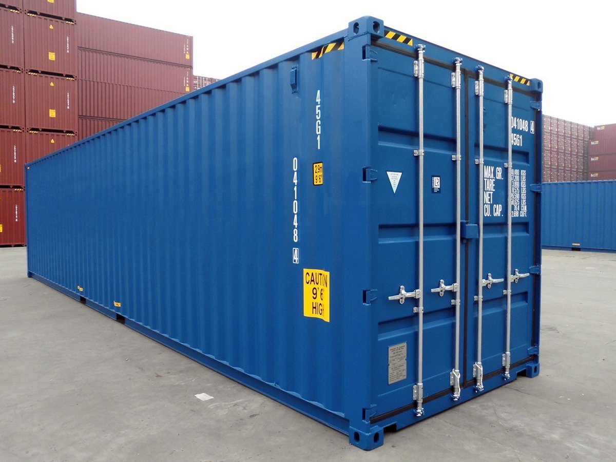 40 foot tall shipping container​